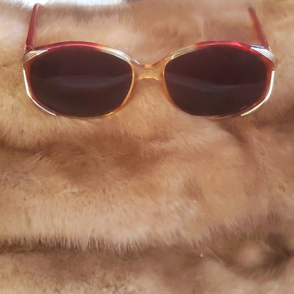 Vintage Christian Dior Sunglasses *heavy prescription lenses*